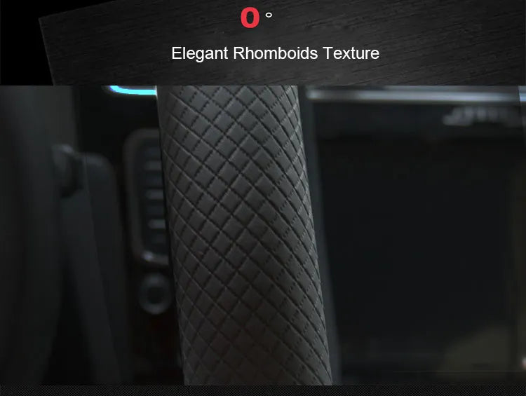 MuseDrive Leather Steering Wheel Cover