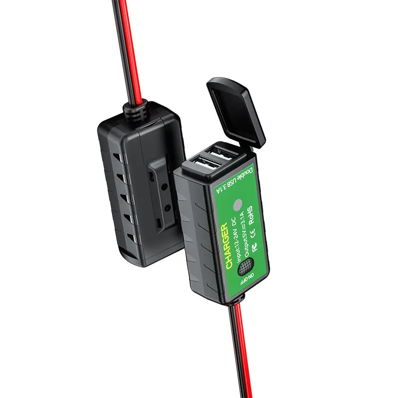 MuseDrive Motorcycle SAE-USB Charger