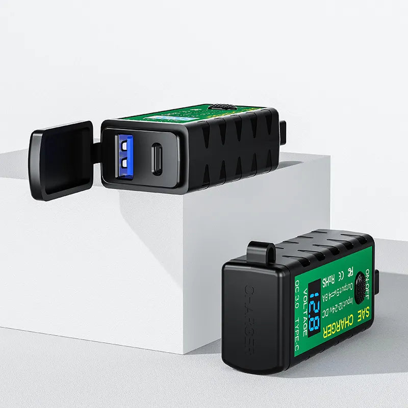 MuseDrive Motorcycle SAE-USB Charger