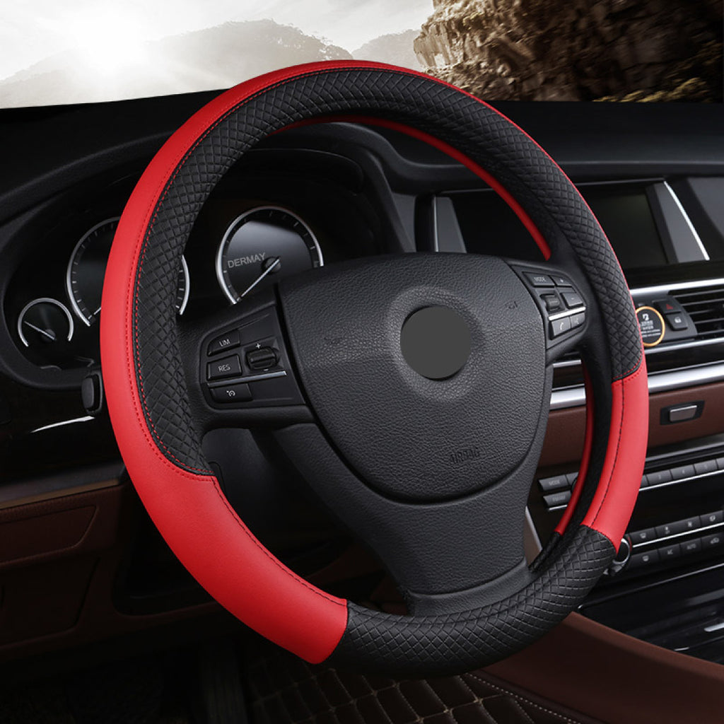 MuseDrive Leather Steering Wheel Cover