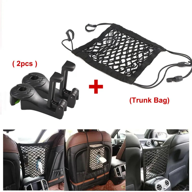MuseDrive Headrest Hook & Phone Holder