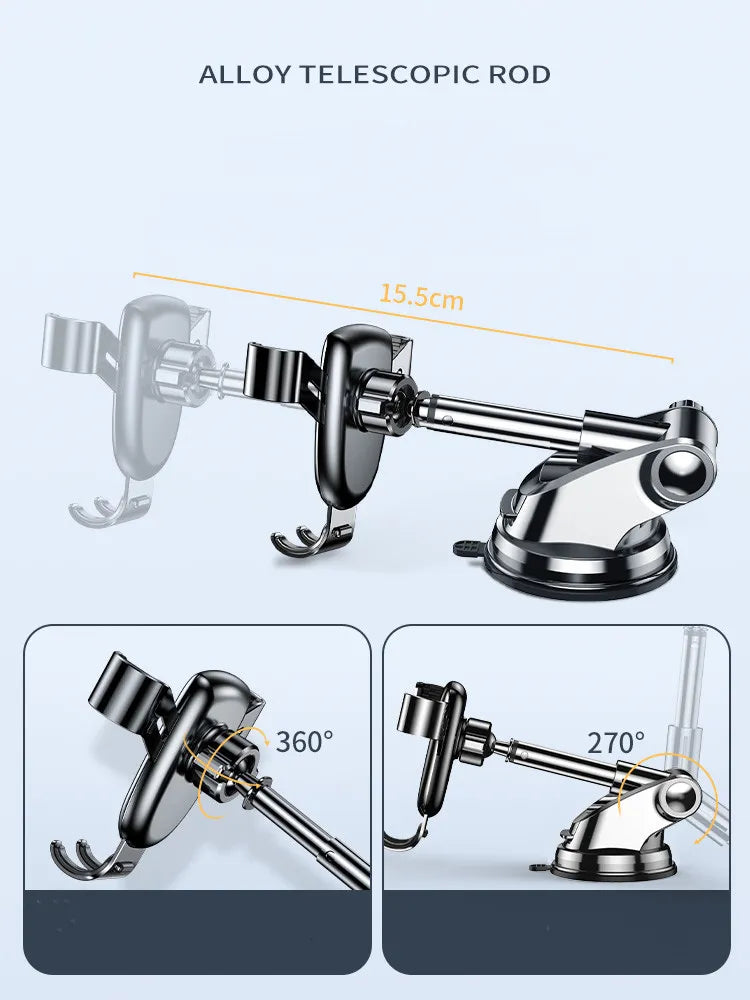 MuseDrive Suction Cup Phone Mount